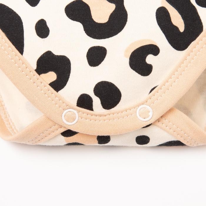 Боди с дл. рукавом Крошка Я «Леопард», рост 62-68 см Боди с дл. рукавом Крошка Я «Леопард», рост 62-68 см