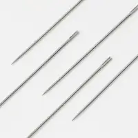 Иглы швейные, d=0.83 мм, 3.6 - 4.2 см, самовдеваемые, 10 шт.