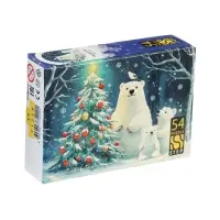 Пазл &laquo;Новогодние истории&raquo;, 54 элемента, МИКС