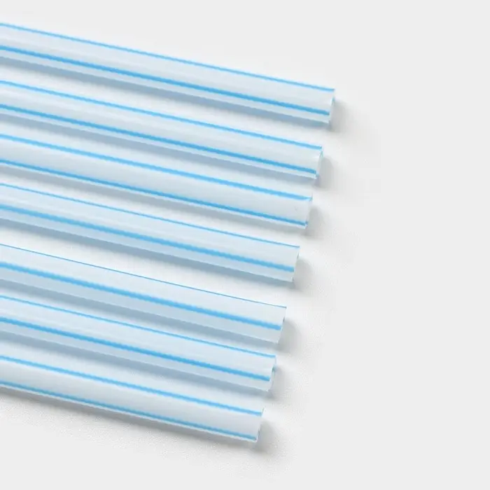 Трубочки одноразовые для напитков Доляна, 21 см, d=5 мм, с гофрой, в полоску, 50 шт, МИКС