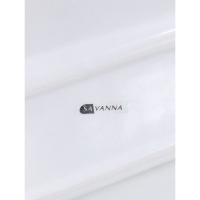 Дозатор для моющего средства с подставкой для губки SAVANNA &laquo;Природа&raquo;, 450 мл, цвет белый