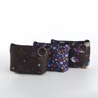 Кошелёк монетница детская на молнии, цвет МИКС Кошелёк монетница детская на молнии, цвет МИКС