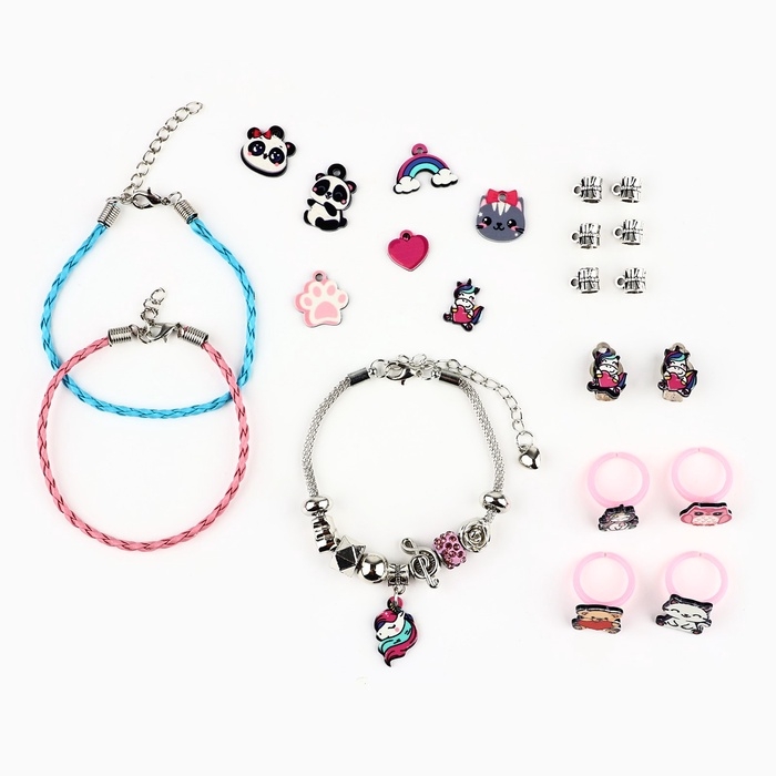 Набор бижутерии "Маленькой принцессе" 5,5 х 2 х 5,5 см