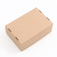 Коробка складная, крышка-дно 24 х 17 х 9 см, бурая Коробка складная, крышка-дно 24 х 17 х 9 см, бурая