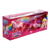 Карета для кукол &laquo;В сказочном мире&raquo; с лошадью, МИКС