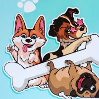 Коврик под миску нескользящий «Кушать готов!», 43х28 см Коврик под миску нескользящий «Кушать готов!», 43х28 см