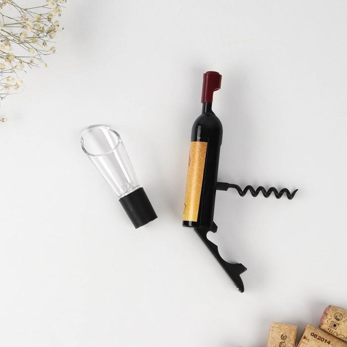 Штопор и аэратор для бутылки вина &laquo;Набор винной императрицы&raquo;