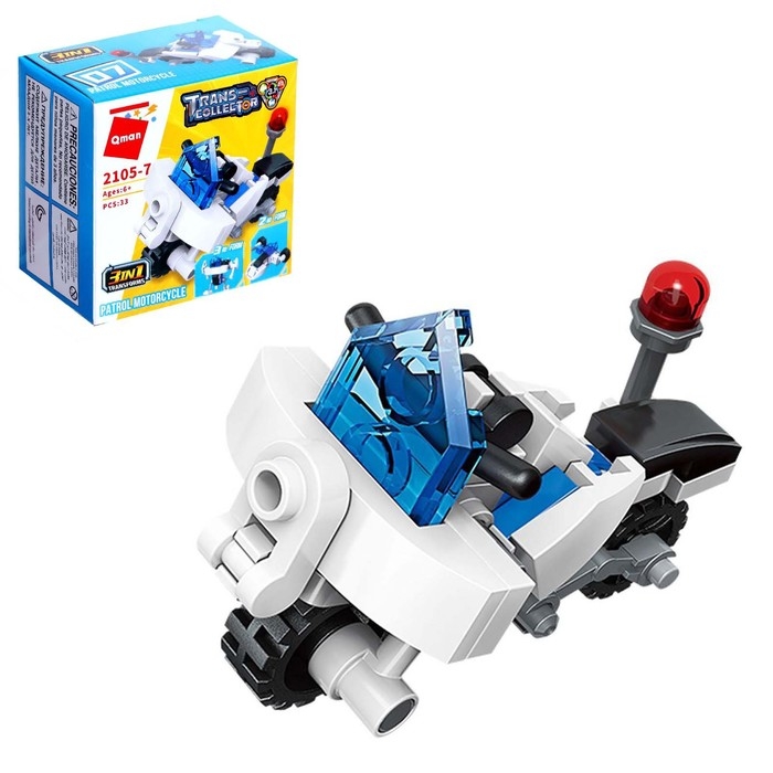 Конструктор &laquo;Транспорт&raquo;, 10 видов, МИКС