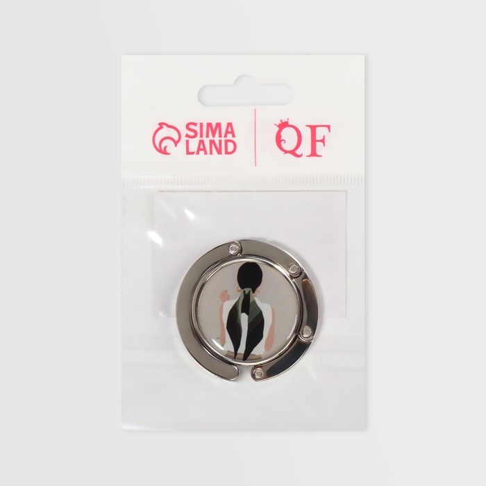 Крючок для сумки и зонта &laquo;Девушка&raquo;, раскладной, 10 кг, d 4,5 см