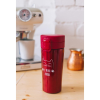 Термостакан с кнопкой &laquo;У меня лапки&raquo;, 350 мл, сохраняет тепло 8 ч