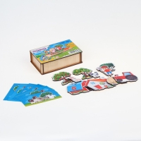 Головоломка. Повтори по образцу &laquo;Ферма&raquo;