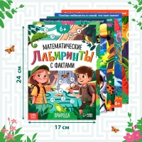 Набор обучающих книг &laquo;Лабиринты и факты&raquo;, 6 шт.