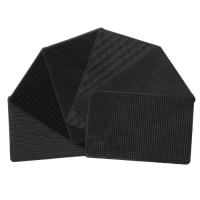 Коврик противоскольязщий 20×13 см, микс, черный Коврик противоскольязщий 20×13 см, микс, черный