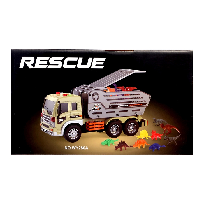 Грузовик &laquo;Дино&raquo;, 1:16, инерция, световые и звуковые эффекты