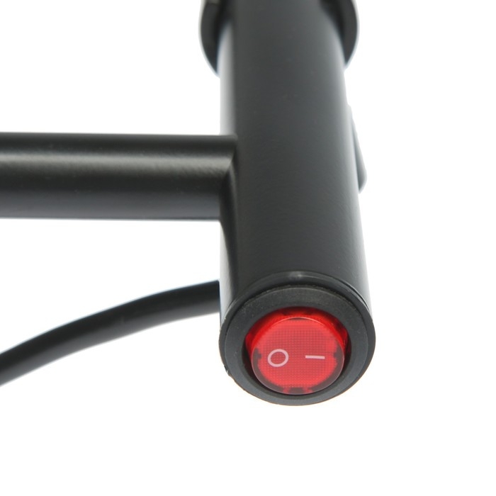 Полотенцесушитель электрический ТЕРА Полотенцесушитель электрический ТЕРА "Классика", 400х600 мм, 4 перекладины, черный