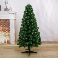 Ёлка фиброоптическая "Звезда" 150 см d нижнего яруса 76 см 170 веток Ёлка фиброоптическая "Звезда" 150 см d нижнего яруса 76 см 170 веток