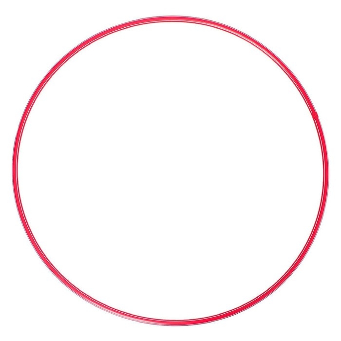 Обруч, диаметр 90 см, цвет красный Обруч, диаметр 90 см, цвет красный
