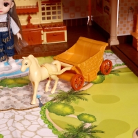 Дом для кукол &laquo;Мой милый дом&raquo;, с куклами 2 шт., 298 деталей, с аксессуарами