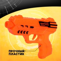 Пистолет «Лётчик», стреляет присосками, со свистком, цвет МИКС Пистолет «Лётчик», стреляет присосками, со свистком, цвет МИКС