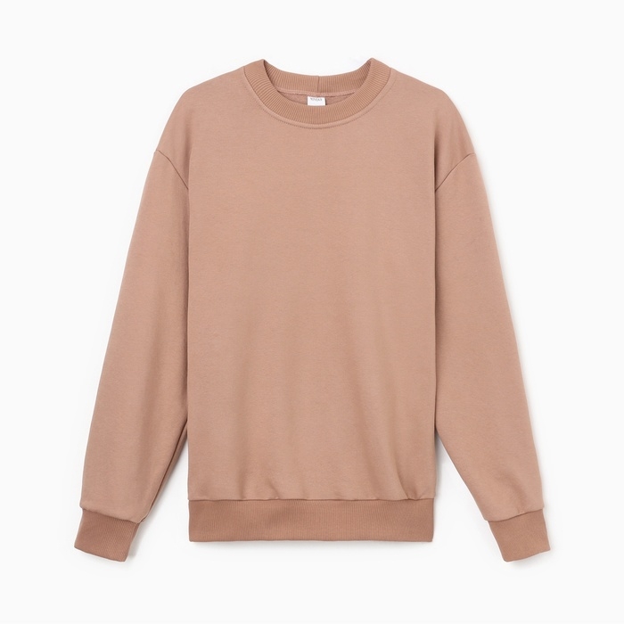 Джемпер мужской MINAKU: Basic line MAN , цвет бежевый, р-р 54 Джемпер мужской MINAKU: Basic line MAN , цвет бежевый, р-р 54