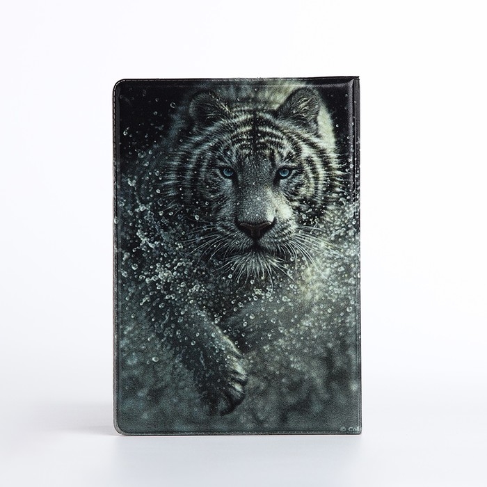 Обложка для паспорта, цвет серый