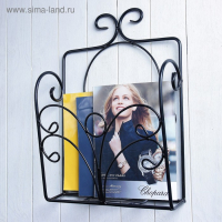 Газетница металлическая 47*35*12 см Газетница металлическая 47*35*12 см