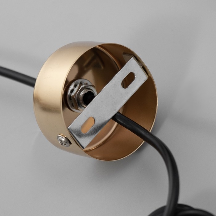 Светильник BayerLux Подвес BayerLuxной "Таурина" LED 5Вт 4000К золото 6х6х50-250см