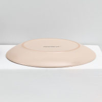 Набор тарелок керамических Доляна &laquo;Пастель&raquo;, 18 предметов: 6 тарелок d=19 см, 6 тарелок d=27 см, 6 мисок d=19 см, цвет крем-брюле