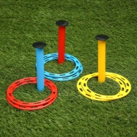 Кольцеброс уличный, 3 стойки, 6 колец Кольцеброс уличный, 3 стойки, 6 колец