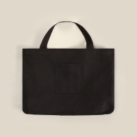 Сумка из льна двухсторонняя SL HOME "Linear bag" 67х35см,50%лён,50%хл, 180г/м2