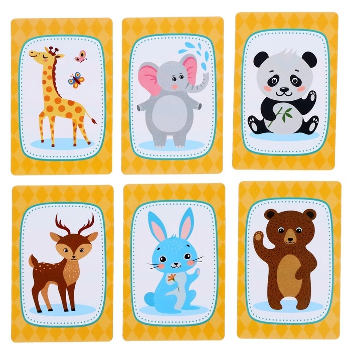 Настольная игра &laquo;МЕМО. Животные&raquo;