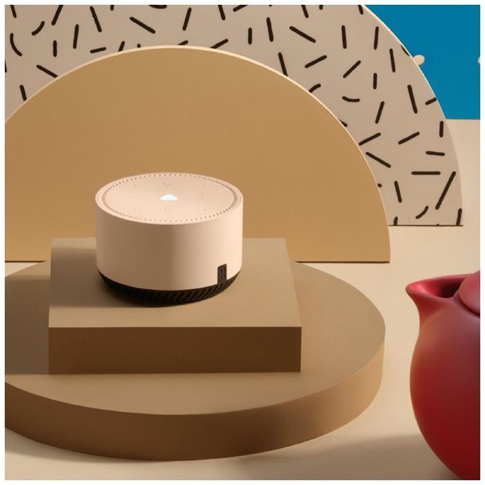 Умная колонка Умная колонка "Яндекс.Станция лайт" (YNDX-00025B), голосовой помощник Алиса, 5Вт, Wi-Fi, BT5.0, бежевый