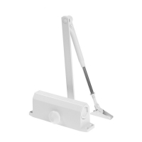 Доводчик дверной ТУНДРА D60WW, до 60 кг, белый Доводчик дверной ТУНДРА D60WW, до 60 кг, белый