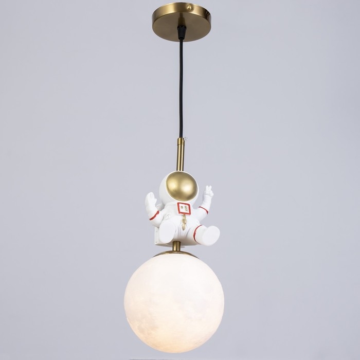 Светильник BayerLux "Космик" Е27 15Вт белый 12х12х28-128см