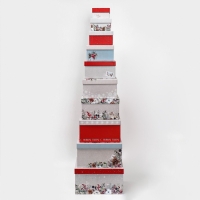 Набор подарочных коробок 10 в 1 &laquo;С Новым годом&raquo;, 10 х 10 х 6 ‒ 28 х 28 х 15 см, Новый год