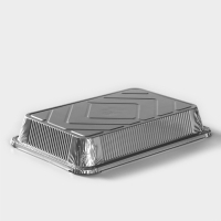 Набор форм из фольги для запекания и выпечки Доляна, 2,1 л, 31,5&times;22&times;5,5 см, 2 шт