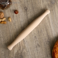 Скалка бочонок, берёза, 30&times;3,5 см