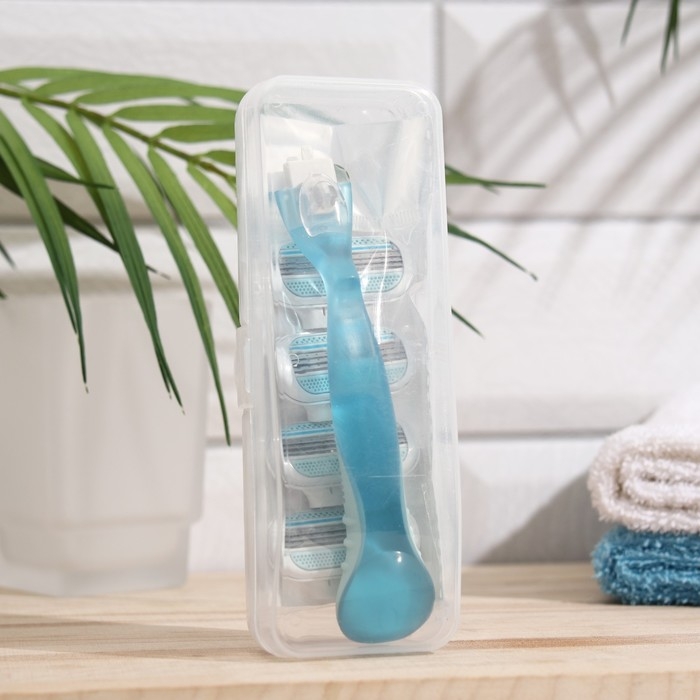 Станок бритвенный, 4 сменных кассеты, совместимы с Venus Станок бритвенный, 4 сменных кассеты, совместимы с Venus