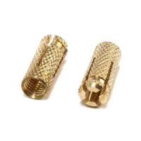 Анкер ЛОМ, забиваемый, латунный, оцинкованный, М8х30 мм, 100 шт