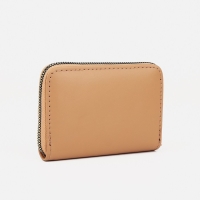 Кошелёк на молнии, цвет бежевый Кошелёк на молнии, цвет бежевый