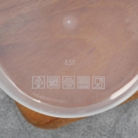 Ланч-бокс круглый «Сегодня твой день», 500 мл Ланч-бокс круглый «Сегодня твой день», 500 мл