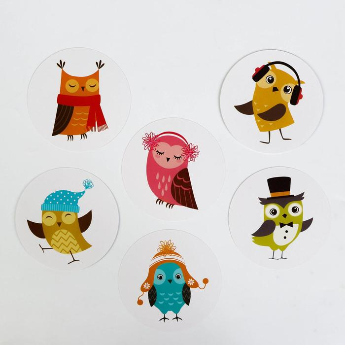 Настольная игра на реакцию и внимание &laquo;Ох уж эти совушки&raquo;, 50 карт, 6+