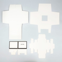 Коробка подарочная для цветов с вазой из МГК складная, упаковка, &laquo;Счастье рядом&raquo;, 16 х 23 х 16 см