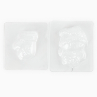 Магниты из гипса на новый год своими руками &laquo;Змейка с варежкой&raquo;, новогодний набор для творчества, символ года 2025