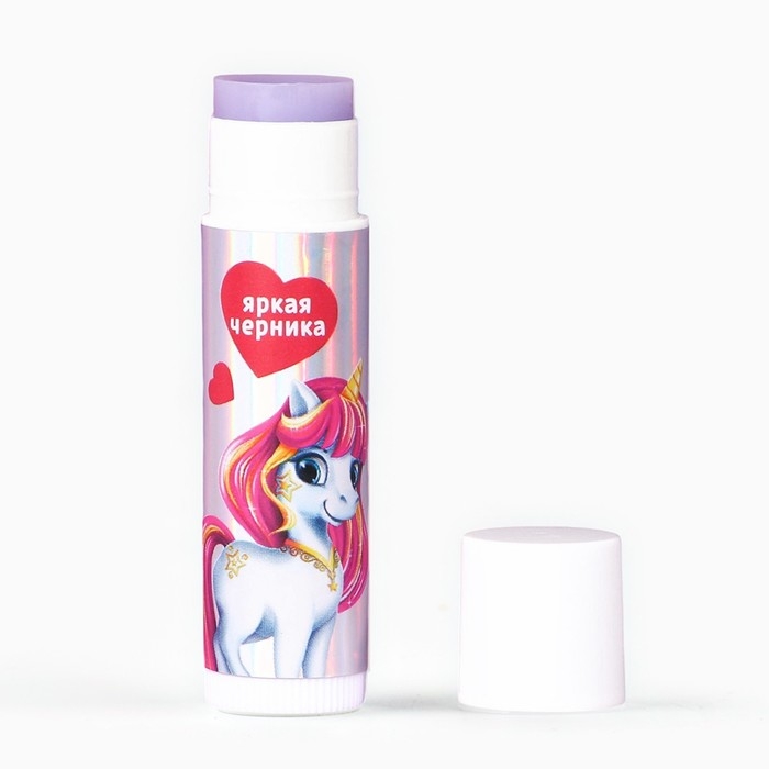 Бальзам для губ детский «Волшебство» с ароматом черники, 4 гр Бальзам для губ детский «Волшебство» с ароматом черники, 4 гр