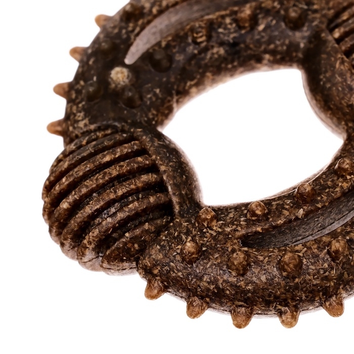 Игрушка для собак жевательная со ароматом корма &laquo;Шестеренка&raquo;, 9 х 4.5 см