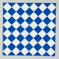 Салфетки бумажные &laquo;Синие ромбики&raquo; 33х33 см, набор 20 шт.