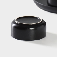 Блюдо для подачи с соусниками Magistro &laquo;Галактика&raquo;, 6 предметов: 5 соусников 250 мл, подставка 29&times;29&times;12 см