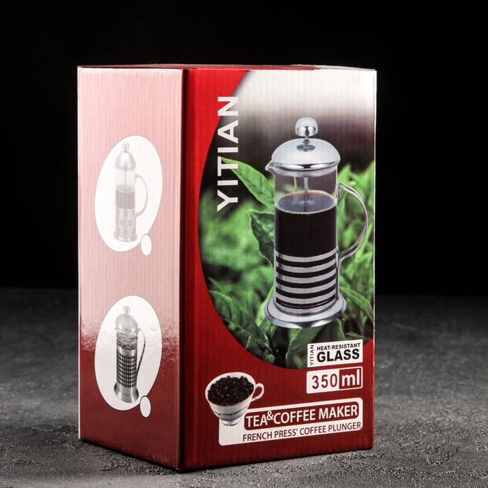 Чайник заварочный френч - пресс &laquo;Эко cork&raquo;, 350 мл