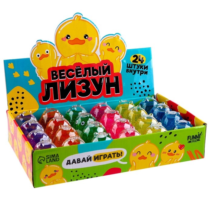 Лизун &laquo;Сова&raquo;, цвета МИКС